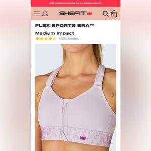 SHEFIT Flex Medium Impact Athletic Sports bra - brand new with tags.